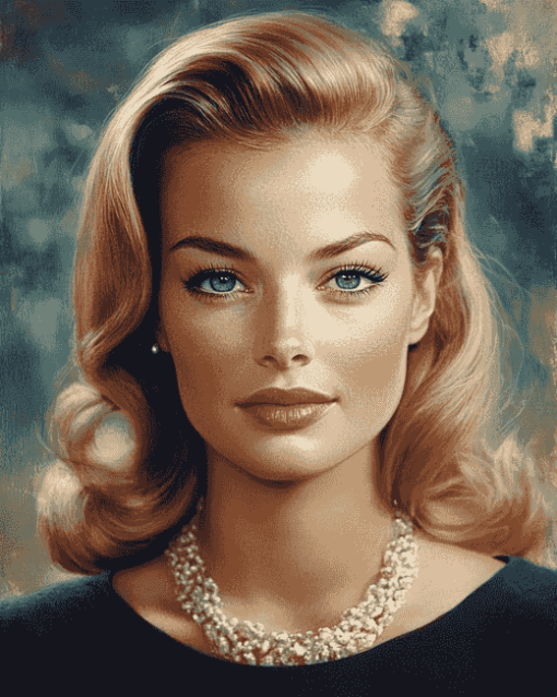 Iconic Romy Schneider Diamond Painting