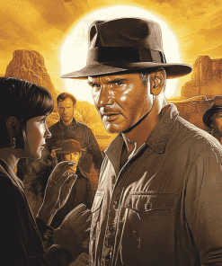 Indiana Jones Movie Characters Diamond Painting