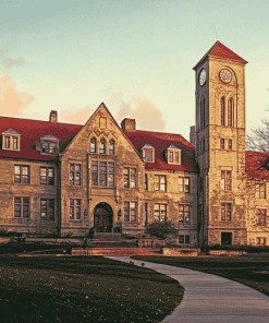 Indiana University Campus Diamond Painting