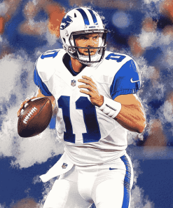 Indianapolis Colts Andrew Luck Diamond Painting