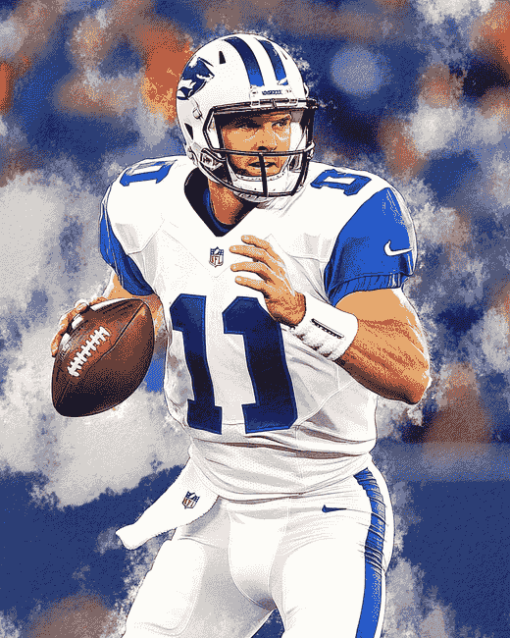 Indianapolis Colts Andrew Luck Diamond Painting