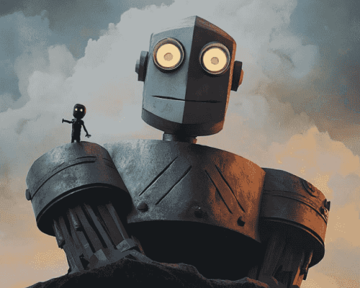 Iron Giant Animation Diamond Painting