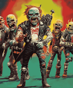 Iron Maiden Digital Animation Diamond Painting