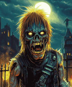 Iron Maiden Video Game Diamond Painting