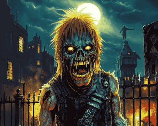 Iron Maiden Video Game Diamond Painting