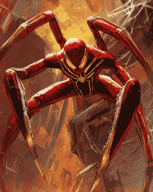 Iron Spider Animation Diamond Painting