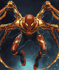 Iron Spider Hero Diamond Painting