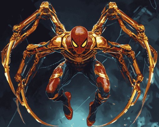 Iron Spider Hero Diamond Painting