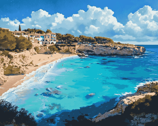 Island Seascapes Mallorca Diamond Painting