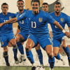 Italy Azurri Football Team Diamond Painting