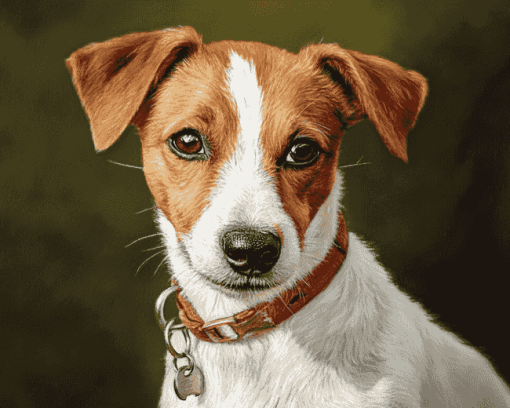 Jack Russell Puppy Diamond Painting