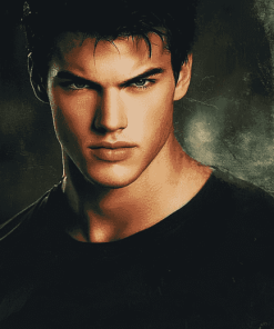 Jacob Black Twilight Diamond Painting