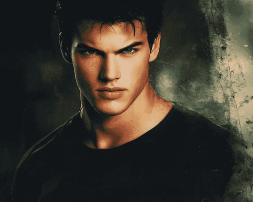 Jacob Black Twilight Diamond Painting