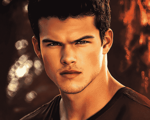 Jacob Black Twilight Series Diamond Painting