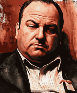 James Gandolfini Celebrity Diamond Painting