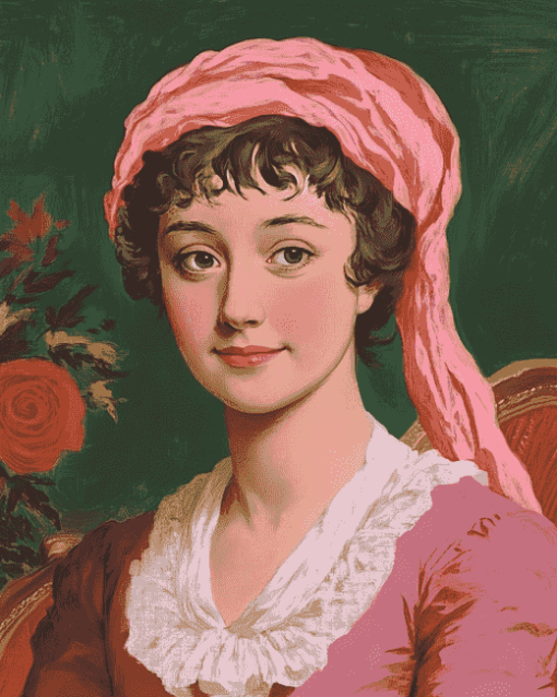 Jane Austen Diamond Painting