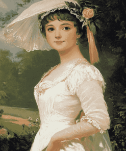 Jane Austen Vintage Diamond Painting