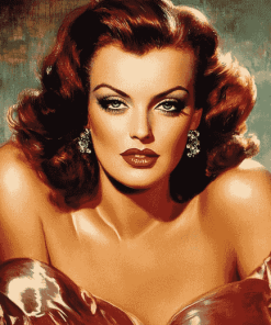 Jane Russell Celebrity Diamond Painting