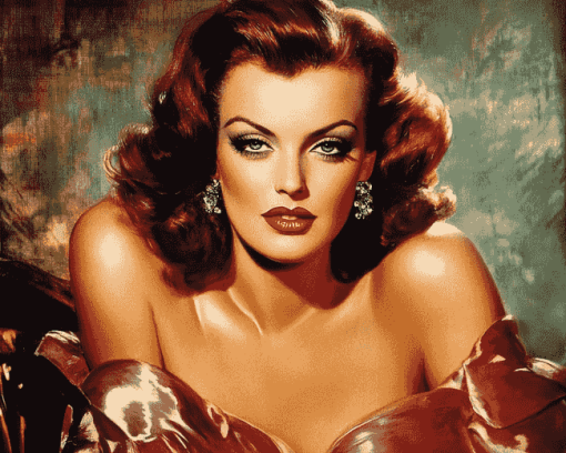 Jane Russell Celebrity Diamond Painting