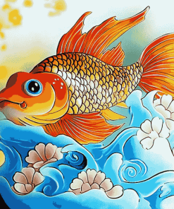 Japanese Fish Animations Diamond Painting