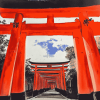 Japanese Fushimi Inari Shrine Diamond Painting