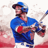 Javier Baez Baseball Icon Diamond Painting