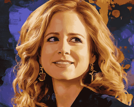 Jenna Fischer Celebrity Diamond Painting