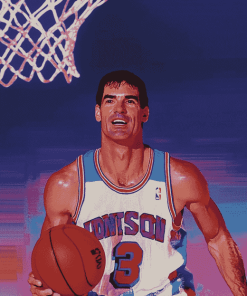 John Stockton Basketballers Diamond Painting