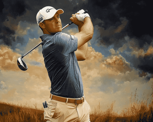 Jordan Spieth Famous Golfer Diamond Painting