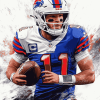 Josh Allen Buffalo Bills Diamond Painting