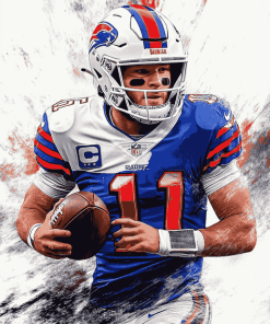 Josh Allen Buffalo Bills Diamond Painting