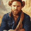 Josh Gates Famous Host Diamond Painting