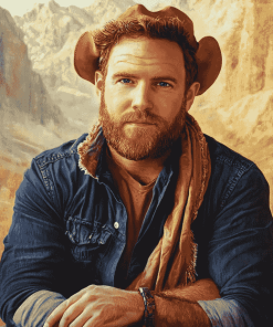 Josh Gates Famous Host Diamond Painting