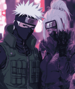 Kakashi vs Gojo Anime Diamond Painting