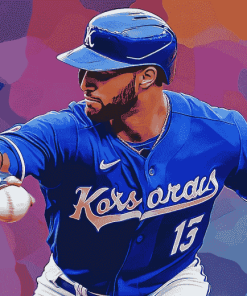 Kansas City Royals Baseballers Diamond Painting