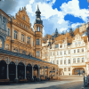 Karlovy Vary Buildings Diamond Painting