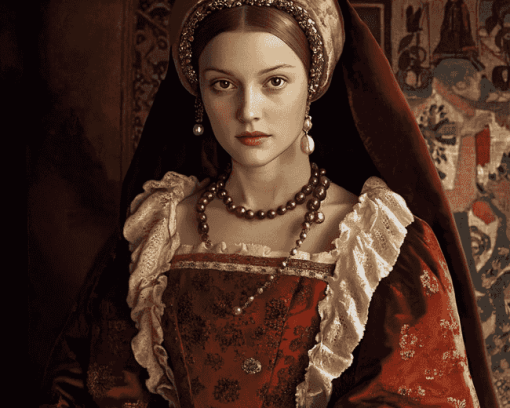 Katherine Howard Vintage Diamond Painting