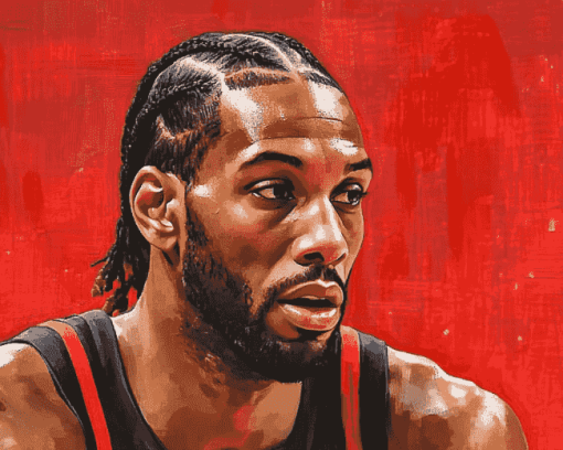 Kawhi Leonard Basketball Legend Diamond Painting