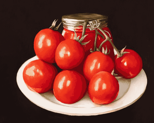 Ketchup Tomato Delight Diamond Painting