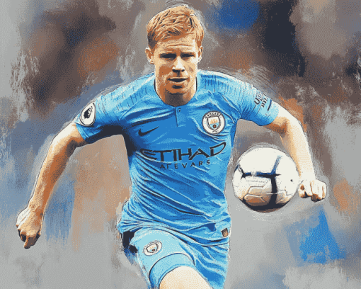 Kevin De Bruyne Football Star Diamond Painting