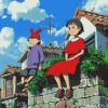 Kiki Delivery Service Anime Diamond Painting