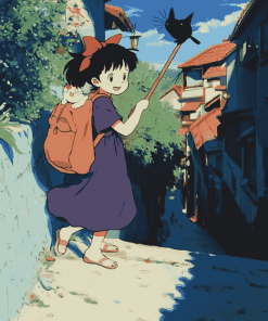 Kiki's Anime Adventure Diamond Painting