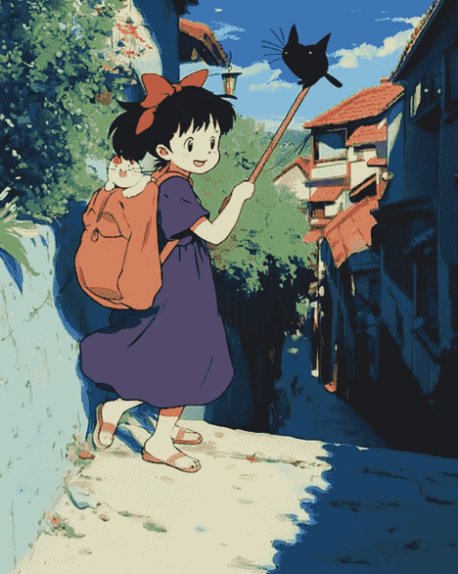 Kiki's Anime Adventure Diamond Painting