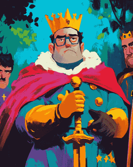 King Of The Hill Animation Diamond Painting