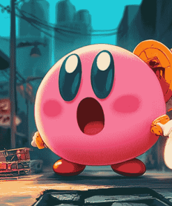 Kirby Animation Diamond Painting