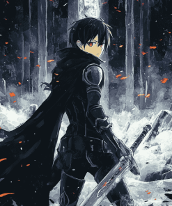 Kirito Anime Adventure Diamond Painting