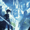 Kirito Gaming Legend Diamond Painting