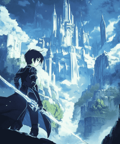 Kirito Gaming Legend Diamond Painting