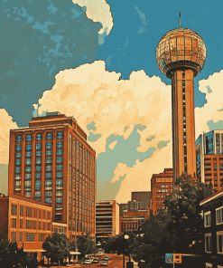 Knoxville Cityscape Diamond Painting