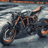 Ktm 790 Motorbikes Diamond Painting